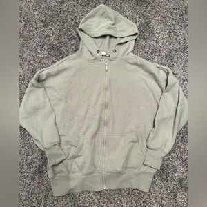 green aeropostale zip up